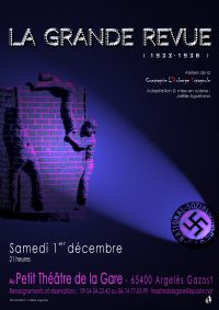 La Grande Revue [1933-1938] d'après Bertolt Brecht. Le samedi 1er décembre 2012 à Argelès-Gazost. Hautes-Pyrenees. 